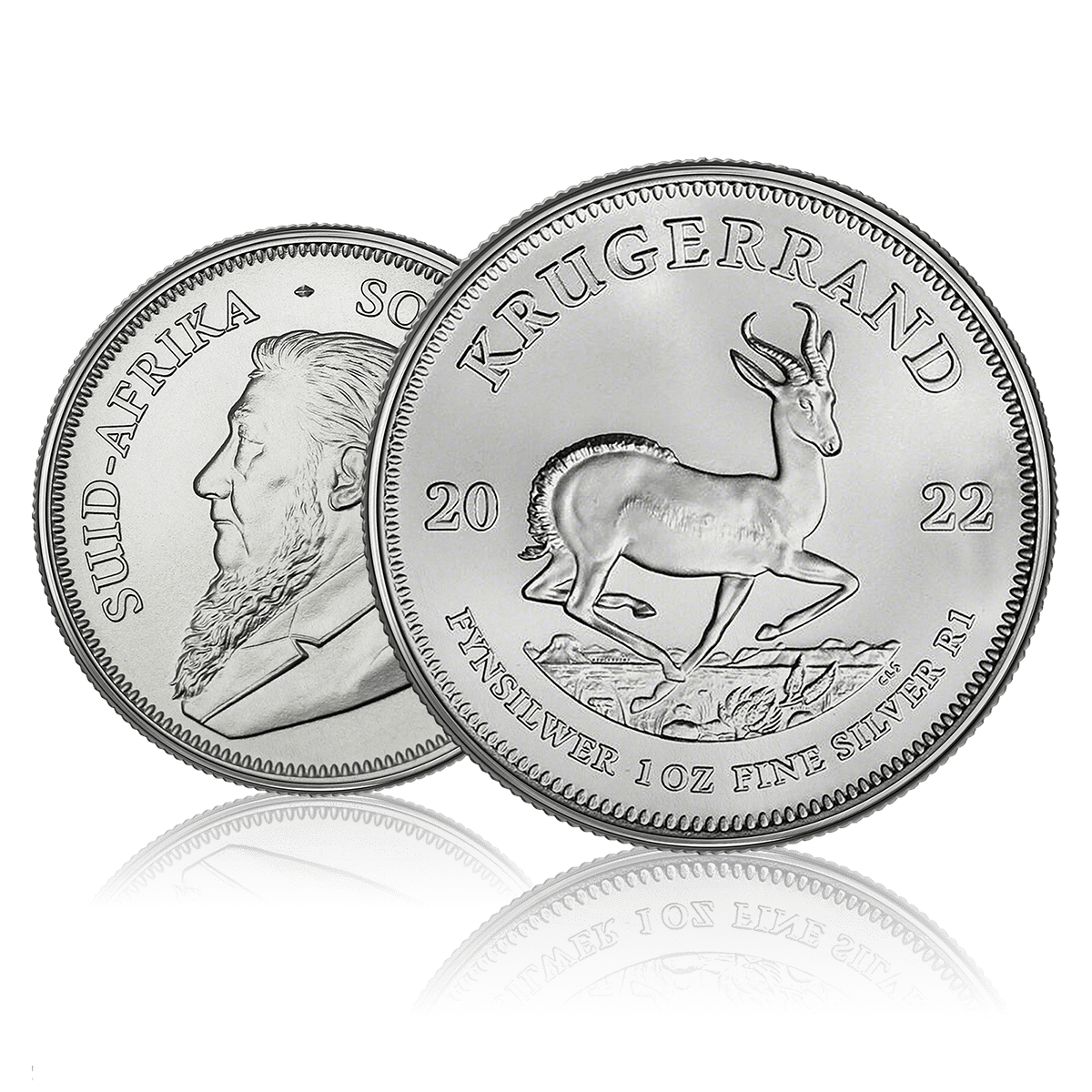 1oz Silver Rand Refinery South African Krugerrand 5